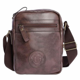 Coronel Tapiocca Bolso de Mano Para Hombre, Sac Bandoulière Noir