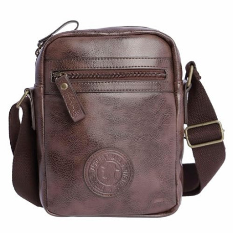 Coronel Tapiocca Bolso de Mano Para Hombre, Sac Bandoulière Noir