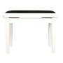 Juan Miguel Navarrez Banc de piano Élégance blanc brillant - Bois massif - Réglable en hauteur grâce à un mécanisme à ciseaux -