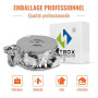 HITBOX 1kg 0,8mm Fil Fourré Sans Gaz,E71T-GS pour Postes à Souder MIG | Fil de Soudage MIG/Sans Gaz Auto-Protégé,Faible Projecti