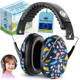 Vanderfields Casque antibruit haut de gamme réduction du bruit à 2 000 Hz pour les enfants