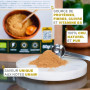 Shiitaké en poudre BIO 150g | Champignons séchés moulu | 100% Pur et Cru | Idéal en cuisine, goût Umami | Poudre fine | Qualité
