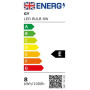 GY Ampoules LED GU10 8W 800LM 4000K Blanc Neutre, 120° Larges Faisceaux, Verre Dépolie, Ampoule GU10 Led Non-Dimmable 12 Unité (