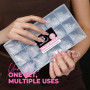 UNA GELLA Capsule Americaine Ongle Ballerina Medium, 510 pcs 15 Tailles, Capsules Ongles Gel Pré-Buffées Sans Limage, Faux Ongle