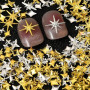 GZMAYUEN Lot de 3 boîtes Strass Ongle Nail Art avec Bijoux Ongles - Or et Argent Métalliques Deco Ongle Nail Art