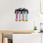 CREATCABIN Trail Running Médaille Cintre Présentoir Porte-Médaille Rack Sports Métal Suspendu Récompenses Fer Petit Mont Décor R