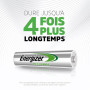 Energizer Recharge Power Plus Piles Rechargeables AAA (Lot de 8) - 700 mAh | NiMH - pré-chargées - Puissance Longue durée - 1000
