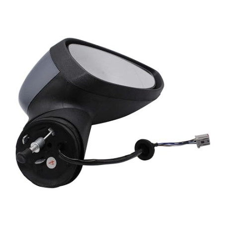 TAKPART Rétroviseur électrique côté apprêté pour Fiesta MK7 2008-2012 (non peint)