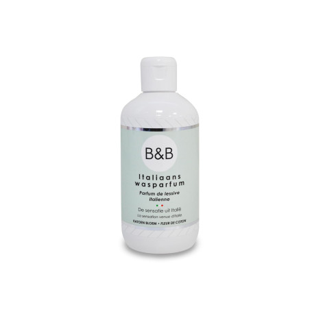B&B Parfum de linge Fleurs de Coton 250 ml concentré | Fragrance fraîche et naturelle, formule concentrée jusqu'à 25 lavages, co