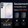 ivoler Coque Magnétique pour Samsung Galaxy S26 Ultra 5G avec 2 Pièces Verre Trempé, Compatible avec MagSafe, Translucide Mat Ar