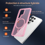 ivoler Coque Magnétique pour Samsung Galaxy S26 Ultra 5G avec 2 Pièces Verre Trempé, Compatible avec MagSafe, Translucide Mat Ar