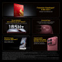 POCO F9 Ultra, Smartphone 12+256 Go, Rouge, Batterie 8050 mAh, Charge 100 W | Snapdragon® 8 Elite Gen 5, VisionBoost D8, écran A