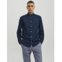 JACK & JONES Chemise À Boutons Regular Fit | Regular Fit, Uni, Manches longues, Casual, Température maximale 40°C programme très