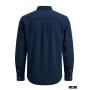 JACK & JONES Chemise À Boutons Regular Fit | Regular Fit, Uni, Manches longues, Casual, Température maximale 40°C programme très