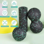 LOPHE Lot 3 Balles de Massage, Boules Haute Densité, Double Boule, Vert | Relaxation Douleurs Musculaires, Masser Pieds Dos Épau