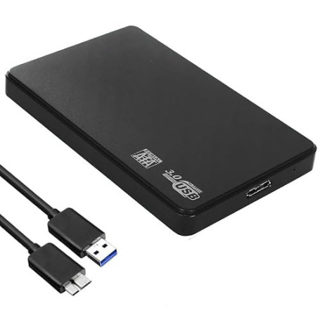 SH. Boîtier Disque Dur Externe 2,5" SATA USB 3.0, boitier Externe HDD SSD | Compatible Disque Dur 2.5 Pouces SATA SSD/HDD, Vites