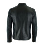 Leatherick Chaquetas de motociclista de piel de cordero premium para hombre - chaquetas de motociclista de cuero estilo café rac