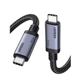UGREEN Câble USB C 240W Charge Rapide Gen4 80Gbps Vidéo 16K@60Hz (1M) | Type C PD 3.1, Compatible avec MacBook Ordinateur Portab