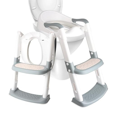 talifoca Adaptateur WC pour enfants, siège de toilette pliable portable 2 en 1 pour enfants