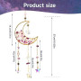 Arc-en-Ciel Attrape-Soleil en Cristal Coloré, Pendentif Suncatcher Soleil Cristal Décoration, Capteur Ornement pour Fenêtre Jard