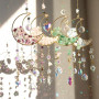 Arc-en-Ciel Attrape-Soleil en Cristal Coloré, Pendentif Suncatcher Soleil Cristal Décoration, Capteur Ornement pour Fenêtre Jard