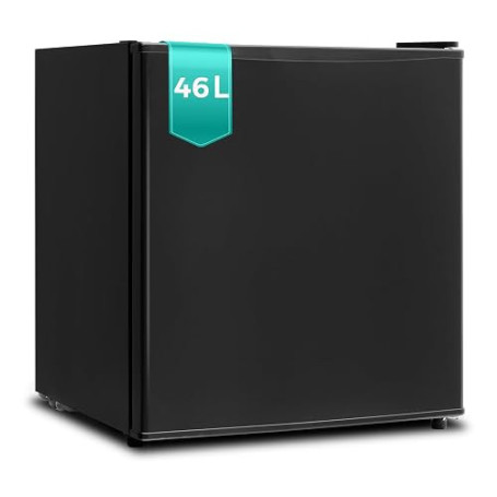 SMETA Petit Frigo 46L, Mini Réfrigérateur, Mini Frigo de Chambre, avec Thermostat Réglable et Porte Réversible, pour Chambre, Bu