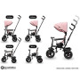 HyperMotion Tricycle Bébé Évolutif 3-en-1 - Tricycle Enfant 1-4 Ans (20 kg) - Poussette avec Guidon Parental, Siège Pivotant 360