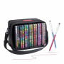languo Lot de 252 stylos à encre gel pour coloriage, 234 couleurs avec étui de voyage, stylos à encre gel parfaits pour le dessi