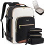 LOVEVOOK Sac à Dos Voyage Cabine Avion 45x36x20 pour Femme Homme | Bagages Valise Easyjet Ryanair - Étanche, pour Ordinateur P