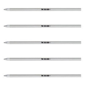 5 x RECHARGES STYLO MICRO MINI ENCRE NOIR, COMPATIBLE AVEC: Swarovski, Cross, Cartier, Lamy, Faber-Castell, Zebra, Schneider, Sc