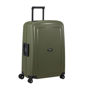 Samsonite S'Cure Valise 4 Roues, 69 cm | Olive, valise rigide, 69H x 49W x 29D cm, 79 L, 4.2 kg, avec serrure TSA et poignée de