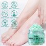 Liillya Gommage Corps & Pieds Naturel au Sel Marin, Arbre à Thé & Menthe Poivrée – Exfoliant Hydratant pour Peau Sèche, Talons &