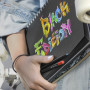 FABER-CASTELL - Coffret de crayons de couleur Black Edition, 24 pièces | Pour le papier clair et foncé, avec un rendu doux des c