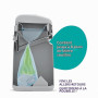 Litter Genie Poubelle à litière Easy Roll sans odeurs pour Le Bien être du Chat avec 2 recharges - 12 Mois pour Un Chat
