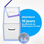 Neakasa PooGuard Poubelle à litière pour Chat, déjections Canines et Couches, avec fenêtre de visualisation, Ouverture Plus Larg