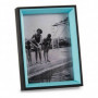 Cadre photo Noir Bleu Verre Bois MDF (3 x 20 x 15 cm) 15,99 €