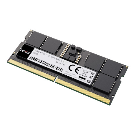 Lexar SODIMM 24GB DDR5 RAM 5600MHz CL46 262pin DDR5 SODIMM RAM PC Portable Haute Performance Gaming DRAM SO-DIMM pour ordinateur