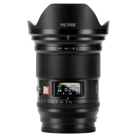 VILTROX Objectif grand angle 16 mm f/1,8 L avec écran LCD compatible avec les appareils photo à monture L Leica SL SL2 SL2-S SL3