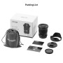 VILTROX Objectif grand angle 16 mm f/1,8 L avec écran LCD compatible avec les appareils photo à monture L Leica SL SL2 SL2-S SL3