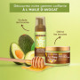 Creme of Nature Pure Honey Crème Coiffante 326 ml | Soin à l'Huile d'avocat et au Miel pour les Cheveux Bouclés, Frisés et Crépu