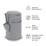 Litter Genie Easy Roll Poubelle Litière Anti-Odeurs Chat - 12 Sacs/3 Mois | Plastique recyclé 90% - Design Hermétique - 8 jours