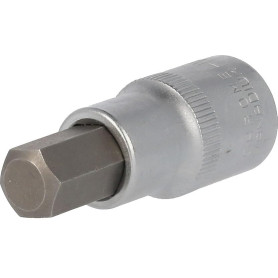 BRILLIANT TOOLS BT022865 Douille tournevis 6 pans [Powered by KS TOOLS] | Douille tournevis 6 pans 1/2'', 12mm, L.55mm