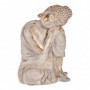 Figure décorative de jardin Buda Blanc/Or Polyrésine (28,5 x 43,5 x 37 cm) 127,99 €