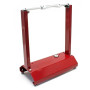 WilTec Équilibreuse Manuelle de Roues de Moto pour l‘équilibrage des dommages de Roues et Jantes