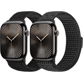 YONGBB Compatible avec Apple Watch Bracelet 38mm 40mm 41mm 42mm 44mm 45mm 46mm 49mm Bracelets pour iWatch Series 11 10 9 8 7 6 5