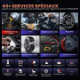 LAUNCH X431 CRP919E BT OBD2 Valise Diagnostic Auto Multimarque avec Système Complet, 45+ Réinitialisation, Codage ECU, CANFD&DOI