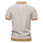 FASHPOOYS Polo à manches courtes pour homme