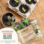 valeaf kit de graines de légumes - assortiment de semences prêt à pousser - 10 délicieuses variétés de légumes pour les enfants