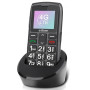artfone Téléphone Portable Senior Débloqué avec Grandes Touches, Bouton SOS, Haut Volume, 1800mAh Batterie, Radio FM, Station de