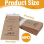WeddHuis 50 Sachets de Stérilisation Auto-Scellants pour Outils de Manucure et Cosmétiques (75 x 150 mm)